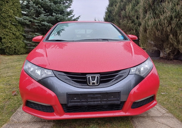 Honda Civic cena 25500 przebieg: 198000, rok produkcji 2013 z Mława małe 667